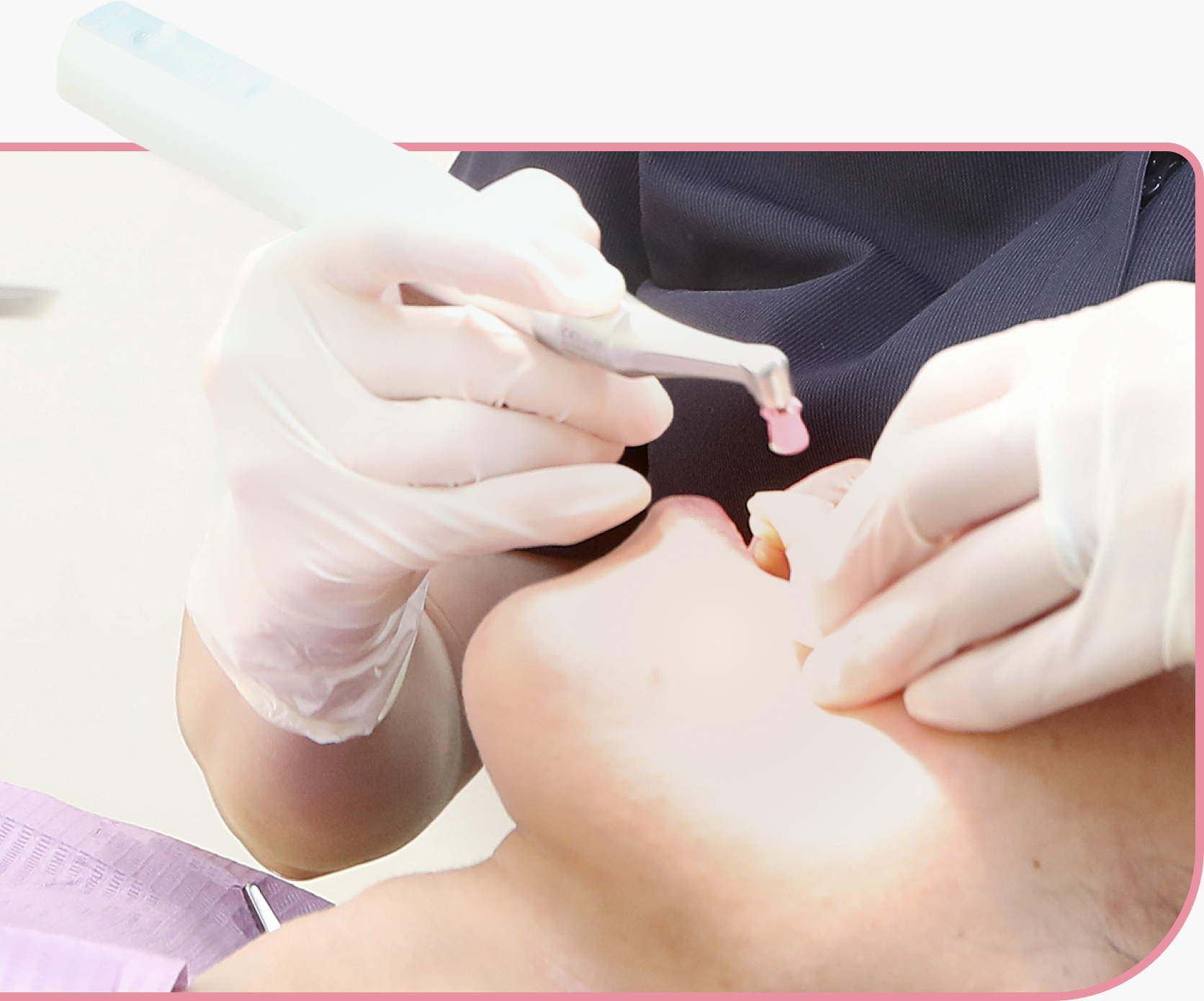 気軽に相談しやすい女性歯科医師が在籍